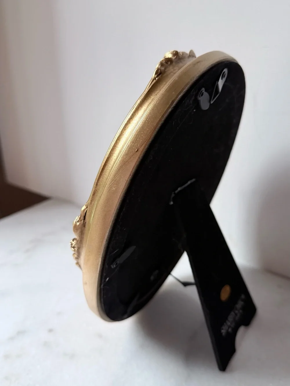 Shabby Chic Gold Oval Picture Frame - 4